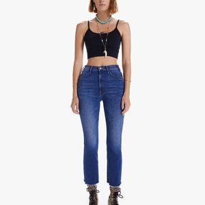 Mother Jeans The Hustler Ankle Fray NWT